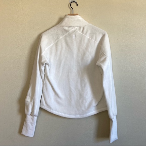 FP Movement / Free People Movement Great Heights Fleece - White - size small - Picture 3 of 7